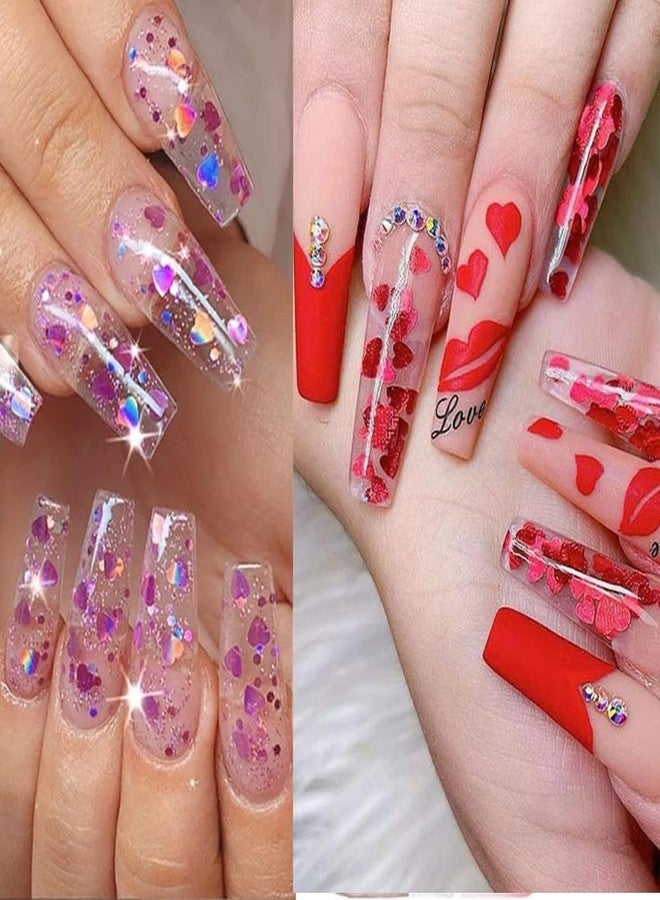Rich beauty 48 - Set Nail Art Glitter Decoration | 3D Nail Art Glitter (Multicolor) - Image 4
