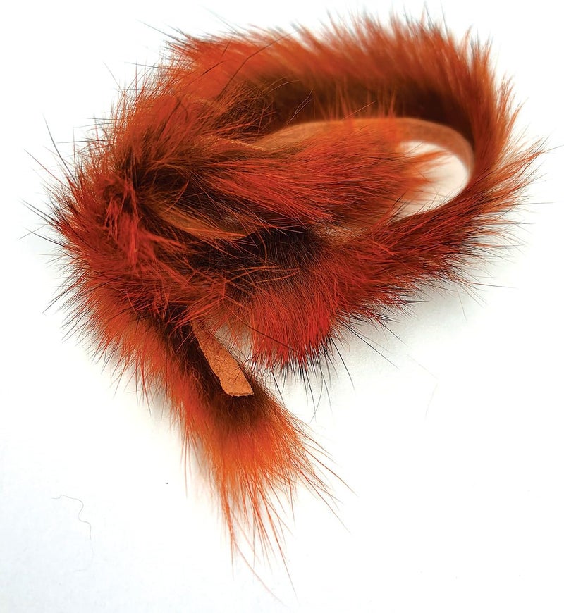 Creative Angler Rabbit Strips Cross Cut for Fly Tying or Tying Flies. Variety of Colors and Assortment Packs - Image 2