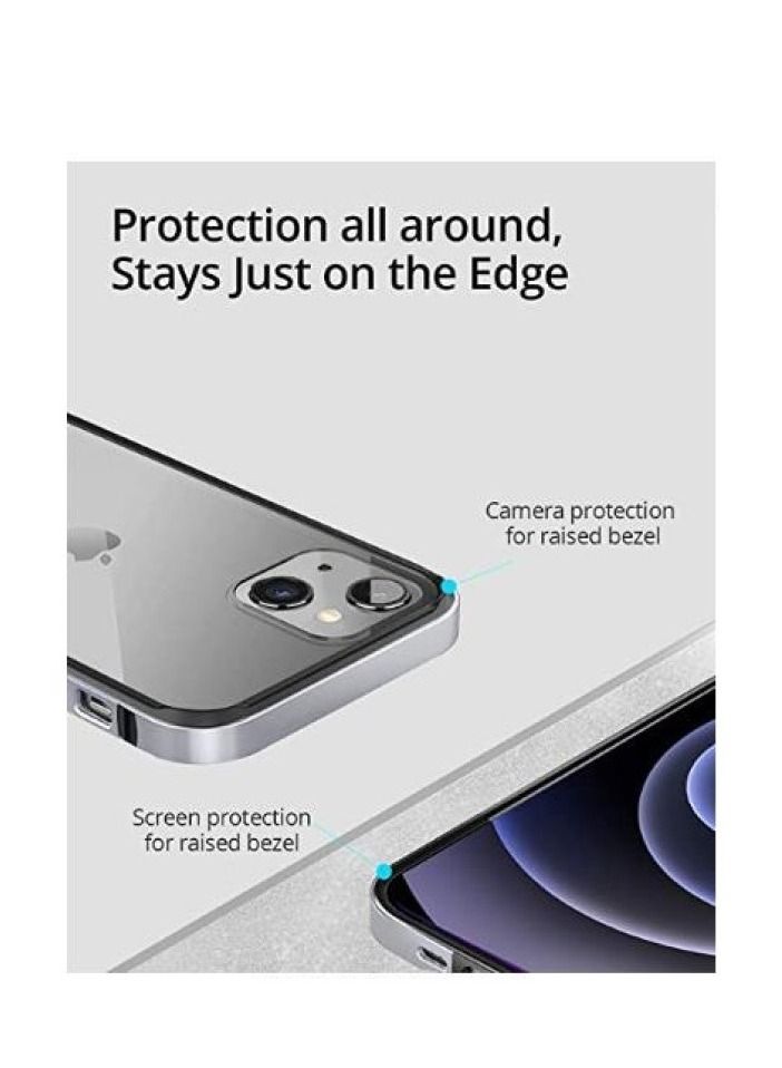 Y&D IPhone 12 Mini Case Anodized Aluminum Bumper Supports Mag-Safe Wireless Charging Edge Armor Protective Minimal Case Designed for IPhone 13 Mini/12 Mini (5.4-inch)  - Image 2