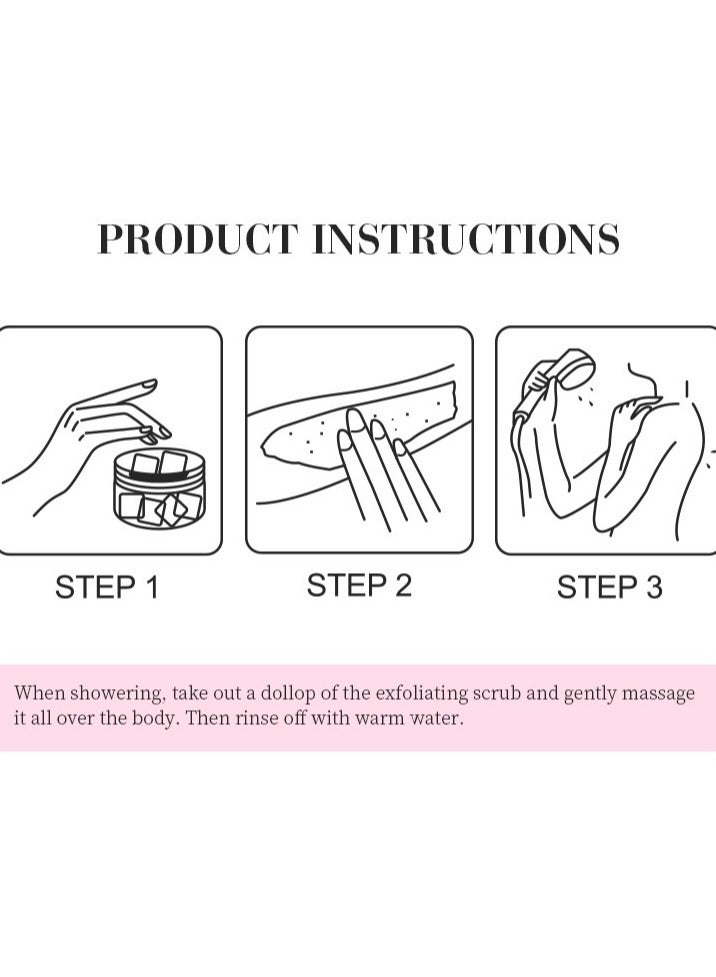 Kormesic Rose & Avocado Extract Dual-Color Exfoliating Soap Blocks - Nourishing & Gentle Exfoliation - Image 4