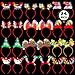 HOVACY 24 PCS Light Up Christmas Headband LED Lights Christmas Head Topper Santa Hat Reindeer Antler Tree Leprechaun Hat Bow Headpieces Bulk for Adults Xmas Holiday Party Favors Photo Supplies - Image 2
