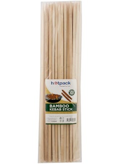 Hotpack Hotpack Disposable Bamboo Kebab Stick 50cm, 50 Pieces for Grill, Barbecue  - Image 1