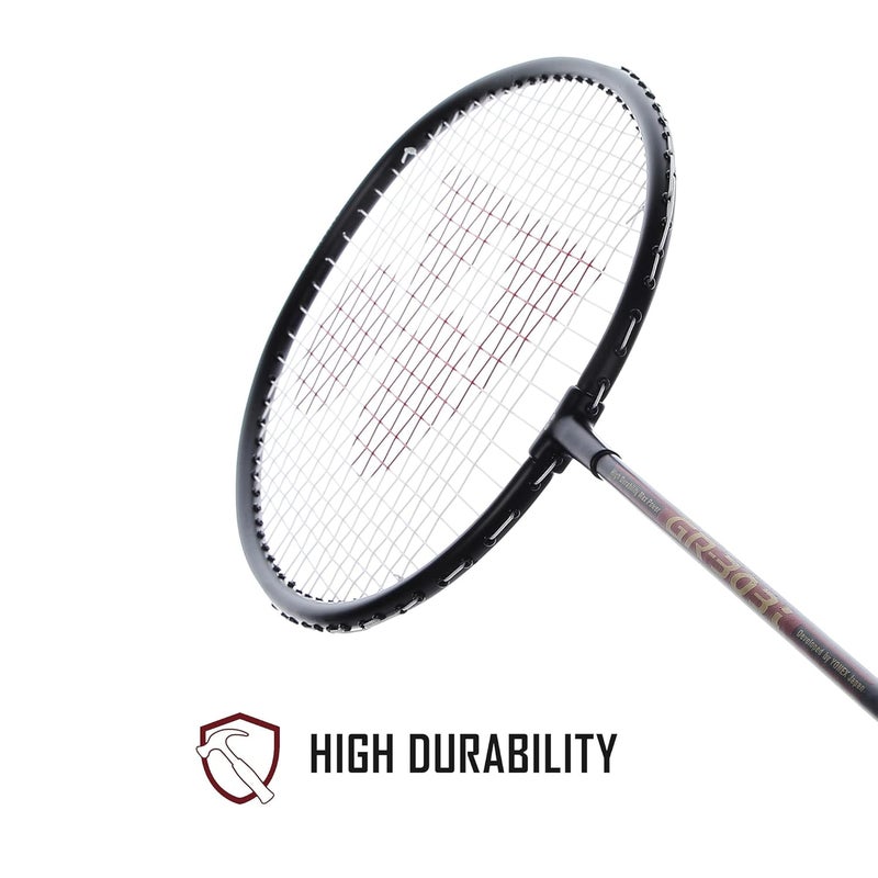 Yonex GR 303I Badminton Racquet – Lightweight Beginner Racket with Isometric Head, Pre-Strung for Easy Control & Practice, Blue - Premium Badminton Racquets for Performance, Durability and Everyday Use - Image 4