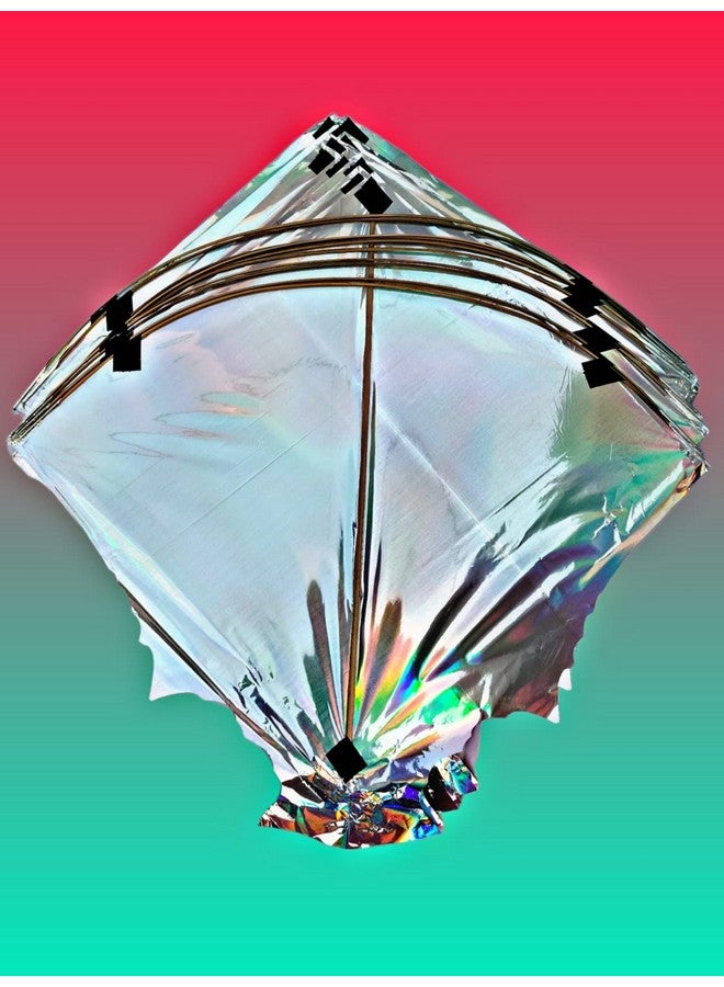 RUHANI Plain Plastic Kite Patang (Size- 25 * 22 Inch) Pack of 25, for Kid - Image 2