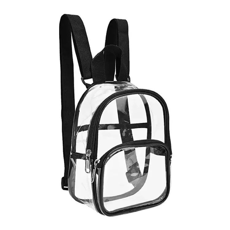 Bluejw Top Selling Clear Backpack Mini Transparent Outdoor Sports Bag School Backpack Stadium Backpacks - Image 1