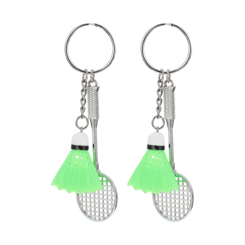 2pcs Badminton Key Badminton Pendants Sports Style Pendants - Image 1