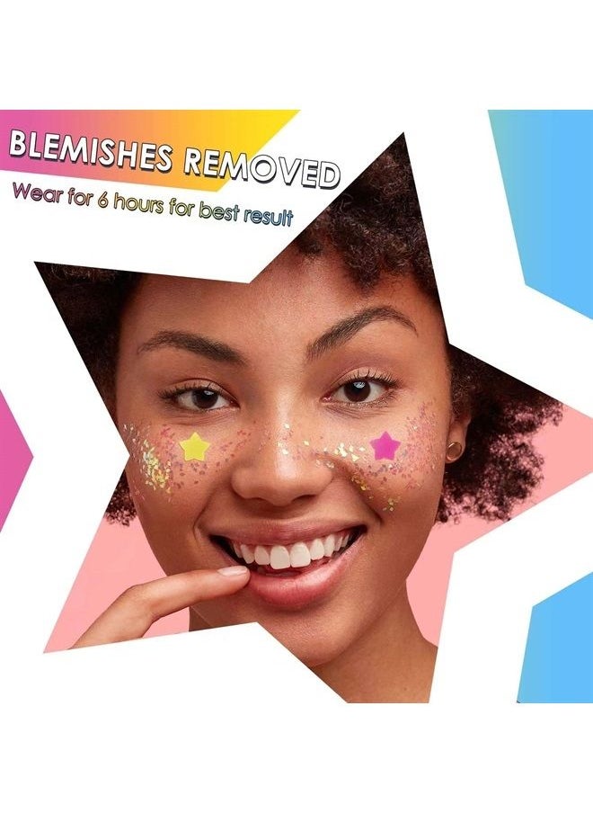 JOLVKA - Star Pimple Patch-Spot Cover - Hydrocolloid Acne Pimple Patches (120 Patches) - Star Shape Blemish Patches- Cute Zit Patches for Face Sticker Skincare - Image 1