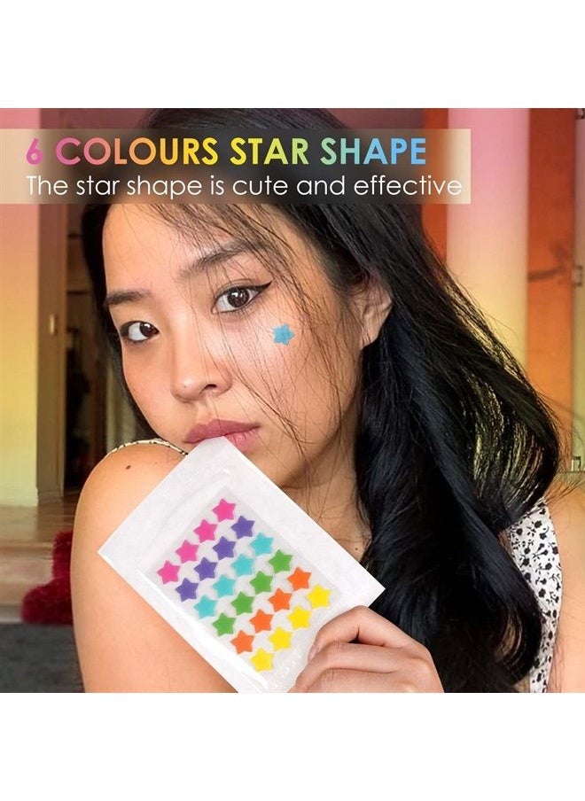 JOLVKA - Star Pimple Patch-Spot Cover - Hydrocolloid Acne Pimple Patches (120 Patches) - Star Shape Blemish Patches- Cute Zit Patches for Face Sticker Skincare - Image 1