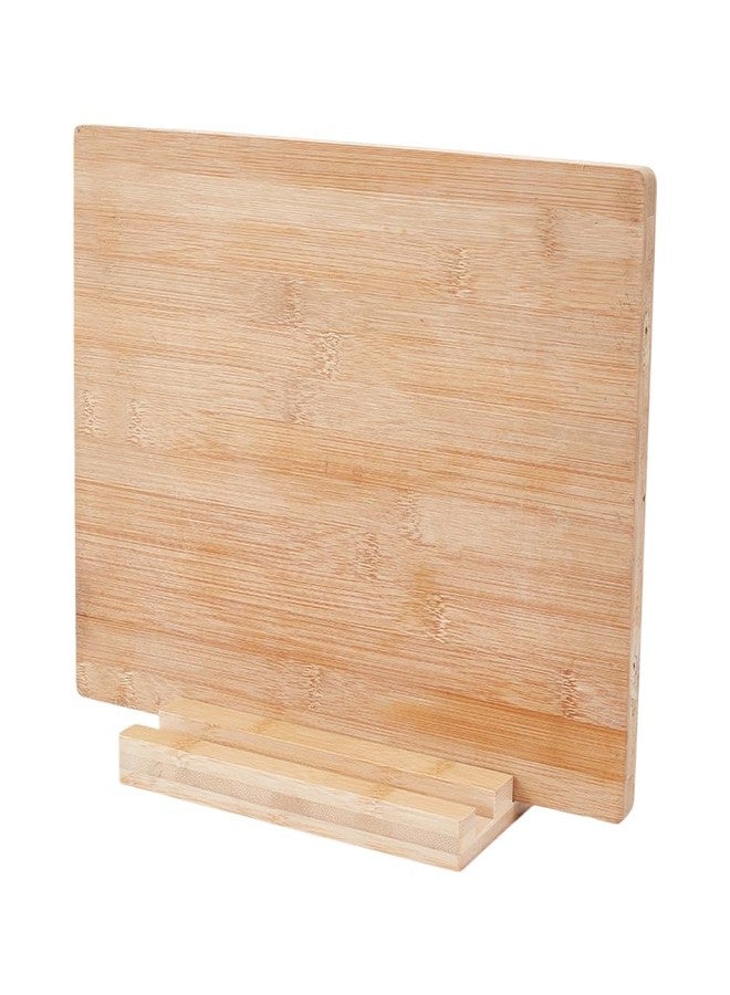 بينيكريت حامل ألواح تقطيع من الخيزران من بينيكريت، منظم رفوف لألواح التقطيع، منظم لخزائن المطبخ، رف تخزين ألواح التقطيع 7.9 × 3.9 × 0.8 بوصة - Image 1