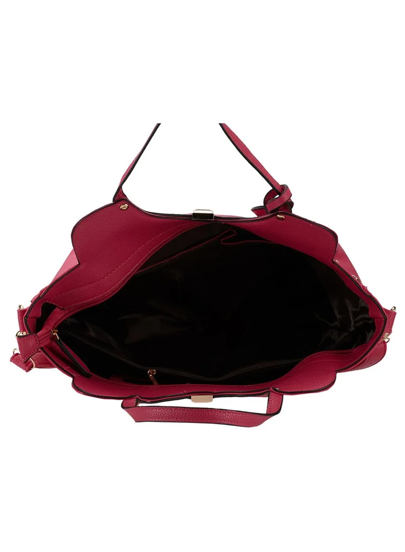 جينجر Round Handle Tote