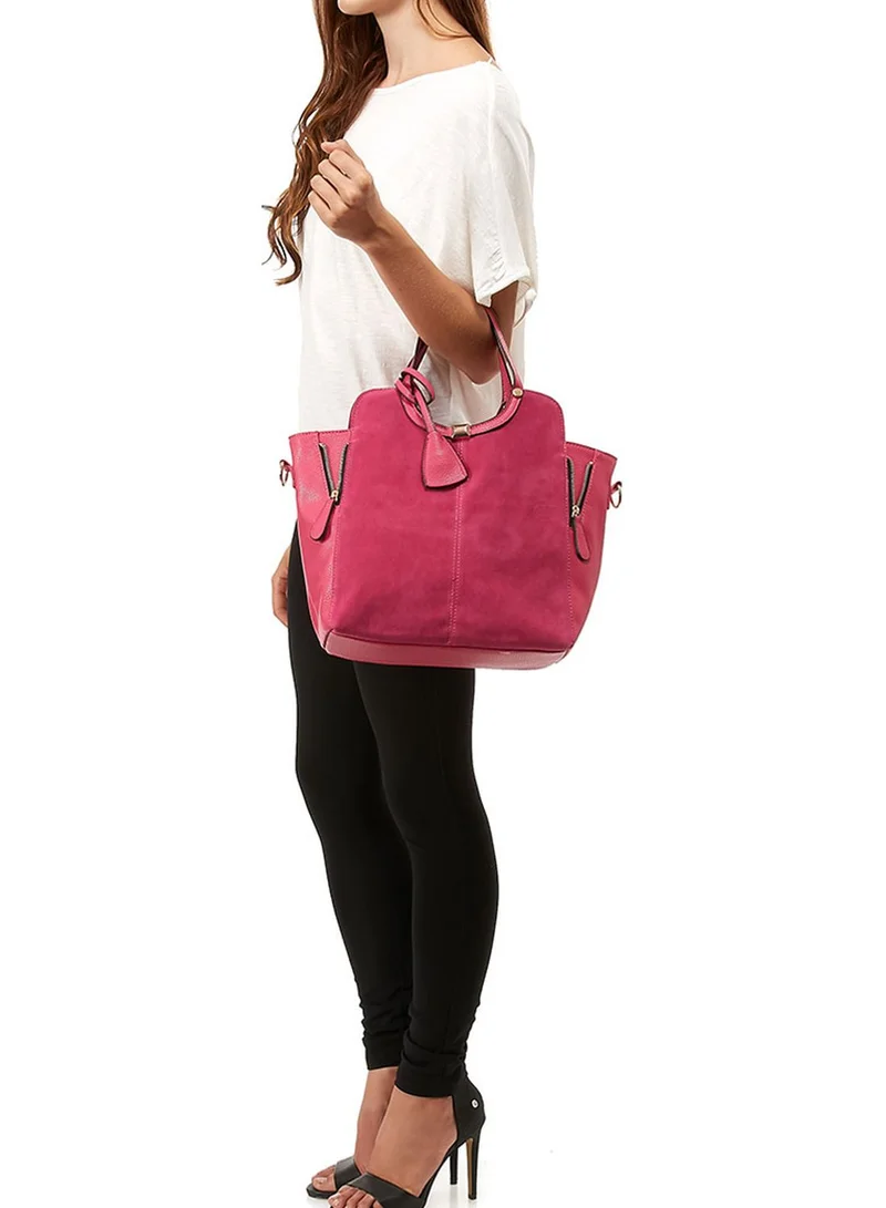 جينجر Round Handle Tote