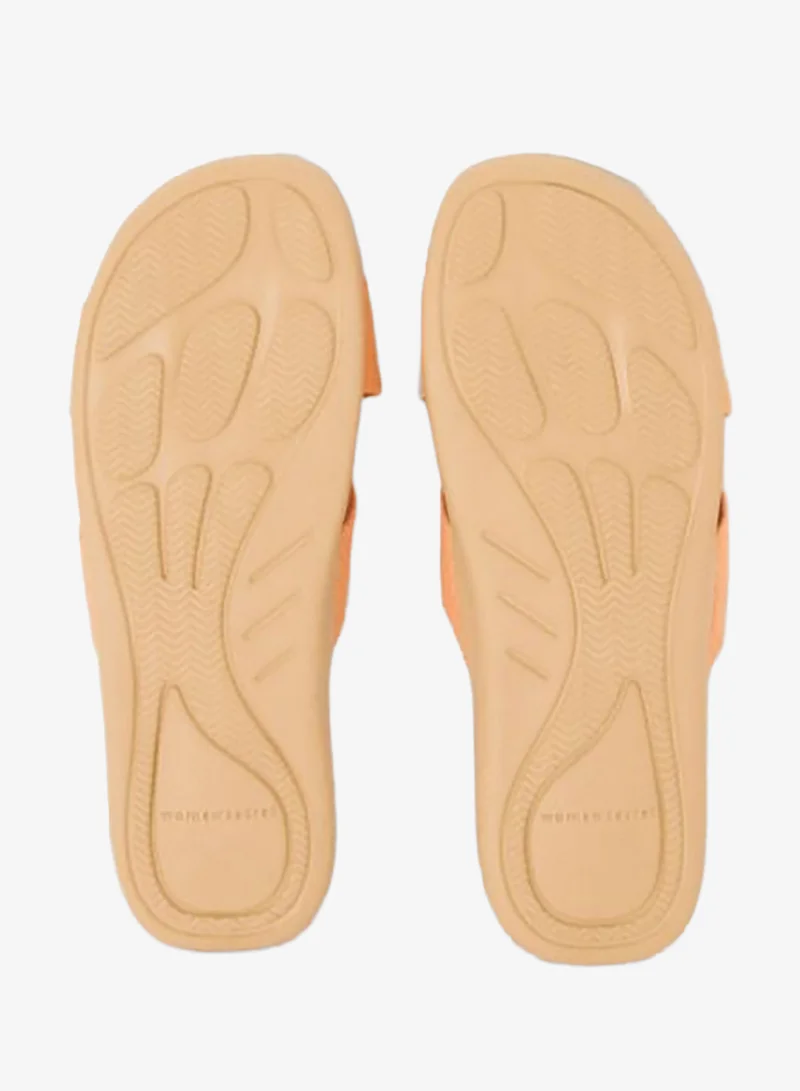 Women'secret NATURAL Raffia sandals with crisscross straps for Women | Best Price UAE