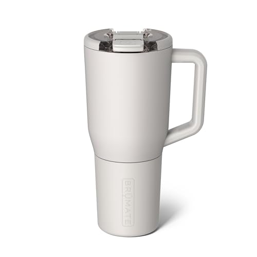 BrÃ¼Mate BrüMate Müv - 35oz 100% Leak Proof Insulated Coffee Mug with Handle & Lid - Stainless Steel Coffee Travel Mug - Double Walled Coffee Cup (Dune) - Image 1
