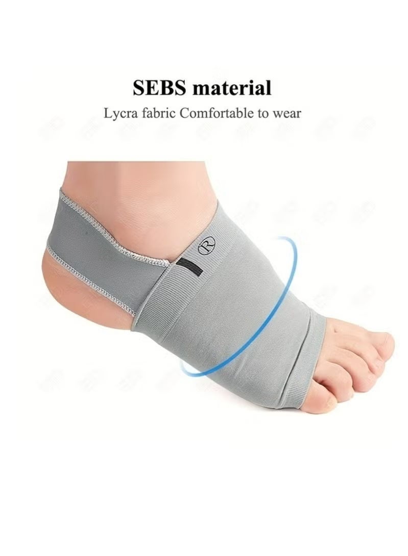 1 Pair of Arch Support Sleeves - Metatarsal Compression Brace for Flat Foot Support - Image 4