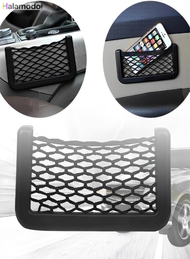 Large Capacity Portable Car Net Pocket Storage Bag Mesh Organizer for Front Seat - Image 4