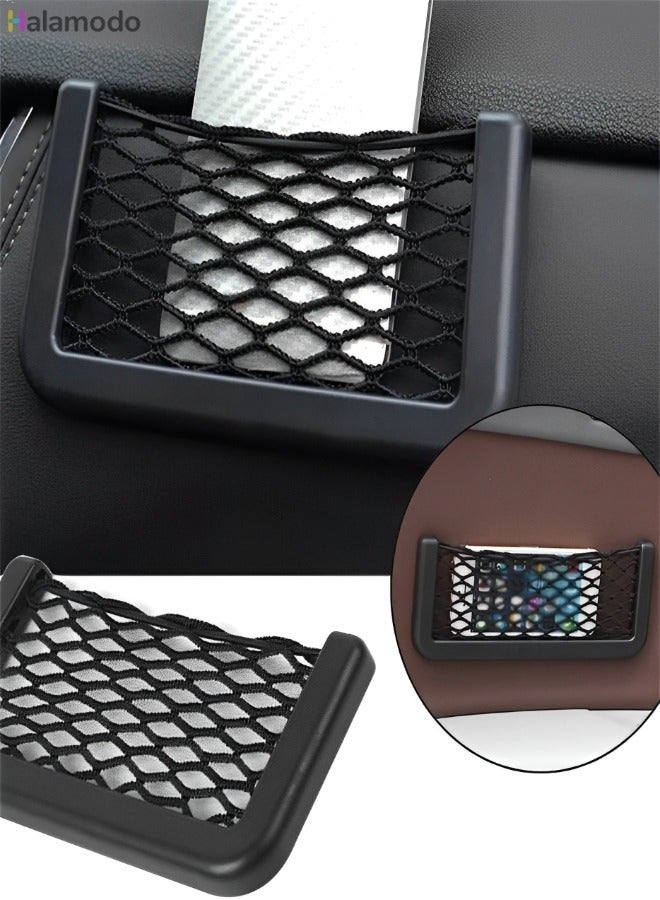 Large Capacity Portable Car Net Pocket Storage Bag Mesh Organizer for Front Seat - Image 5