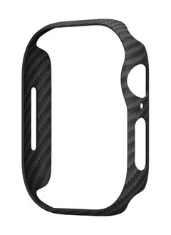PITAKA PITAKA Apple Watch Series 10 Case, Exquisite Minimalist Slim Apple Watch Series 10 46mm Case, Aramid Fiber Woven Air Case - Black/Grey (Twill)  - Image 2