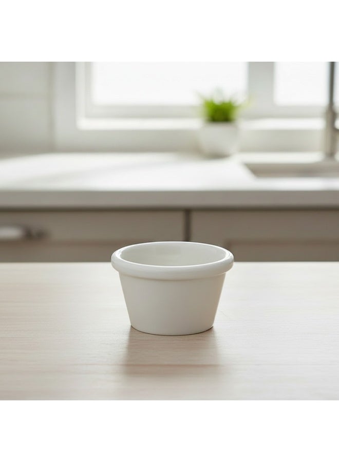 IDEAL PACK Premium Quality White Porcelain Sauce Bowl 2.75 Inch – Elegant, Durable, Heat Resistant, Microwave Safe, Multipurpose Serving Bowl for Rice, Snacks, Sauces, Desserts & Everyday Kitchen Use - Image 4