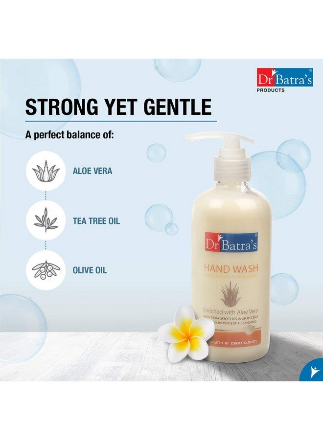 Dr Batra's Hand Wash|Aloe Vera|10x Better Protection Against Germs (300 ml (Pack of 4)) - Image 4