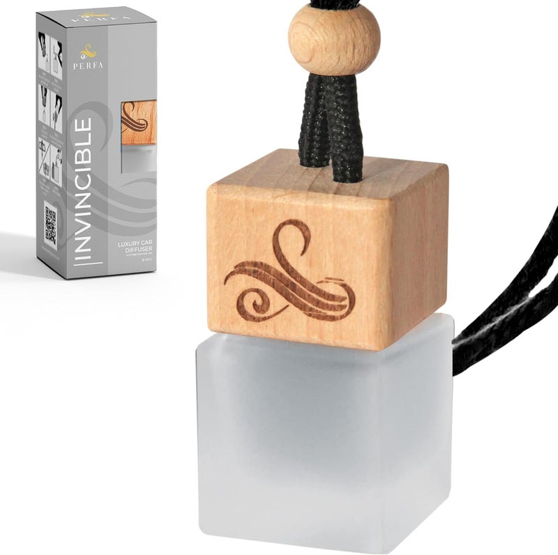 Perfa Inspired by Inv.ictus Car Air Freshener for Men | Long Lasting Luxury Diffuser | Automotive Scent Perfume | Vent Clip Auto Air Freshener | Odour Eliminator Technology | Masculine Diffuser Scents 8ML - Image 1