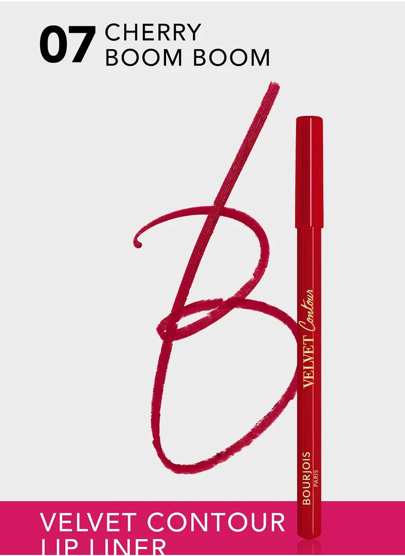 BOURJOIS PARIS Velvet Contour Lip Liner - 07