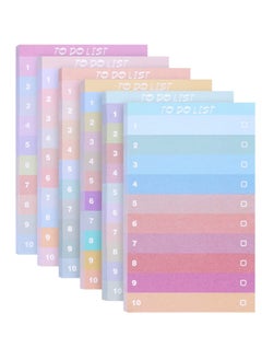 KASTWAVE 300 Sheets to Do List Notes Daily Checklist Notebook Undated Memo Pad Color Block to Do Note Pad Weekly Plan Notepad Agenda and Organizer Planners for College  - Image 1