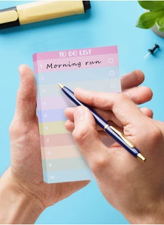 KASTWAVE 300 Sheets to Do List Notes Daily Checklist Notebook Undated Memo Pad Color Block to Do Note Pad Weekly Plan Notepad Agenda and Organizer Planners for College  - Image 5