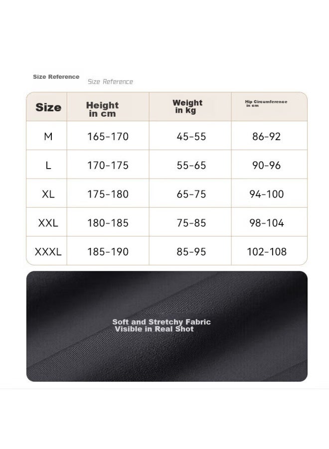 Li-ning Men's Swim Trunks, Anti-embarrassment Minimalist Swimwear, Knee-length Training Swim Shorts, 3032 Gray, Xxxl - Image 4
