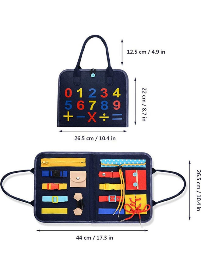 Sensory Toddler Busy Activity Board - Image 4