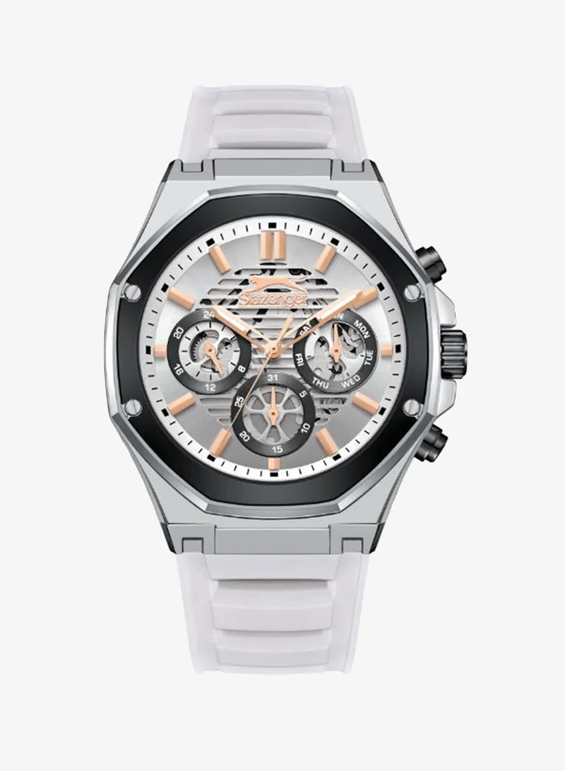 Slazenger Men's Silicone Multi Function Watch SL.9.2390.2.05 - 44 mm