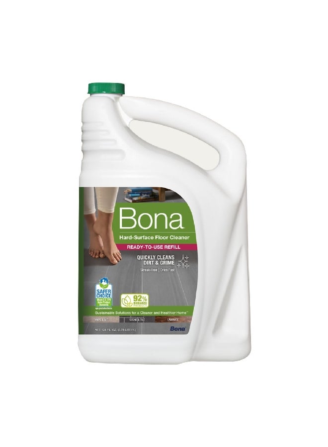 BONA Hard-Surface Floor Cleaner Ready-To-Use Refill Clear 3.78 L WM700018172 - Image 1