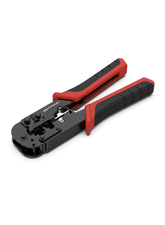 VENTION Multi-Fuction LAN Cable Crimping Tool Ratchetless Type Black Model # KEDB0 - Image 1