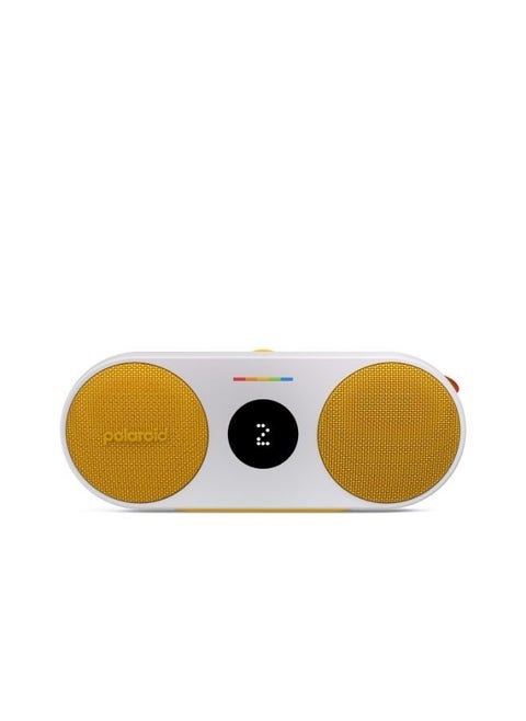 POLAROID P2 Music Player Bluetooth Wireless Portable Speaker - Yellow & White