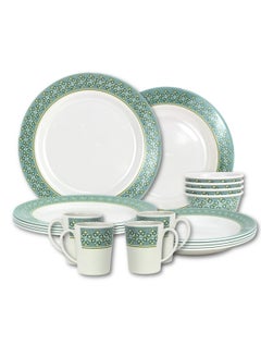 Melrich 16 Pcs Melamine Dinner Set Dinner and Soup plates Bowl and Water mug Dishwasher and Freezer safe Durable and Strong - pzsku/Z9141A7E2AAB958961952Z/45/_/1740561235/be0e2ce4-40c6-446f-8f5d-f75338e4413d