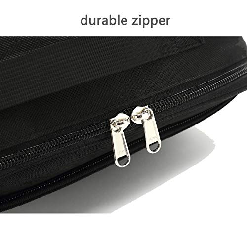 FlowFly Kids Lunch box Insulated Soft Bag Mini Cooler Back to School Thermal Meal Tote Kit for Girls, Boys, Black - Image 5