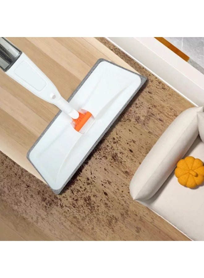 AKSONZ Professional Spray Mop for Floor Cleaning with 360° Rotating Head – Large Household Flat Mop with 2x Washable Microfiber Pads – Wet & Dry Floor Cleaner for Tiles, Marble, and Hardwood (No Bucket Required) - Image 4