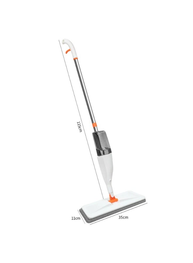AKSONZ Professional Spray Mop for Floor Cleaning with 360° Rotating Head – Large Household Flat Mop with 2x Washable Microfiber Pads – Wet & Dry Floor Cleaner for Tiles, Marble, and Hardwood (No Bucket Required) - Image 3