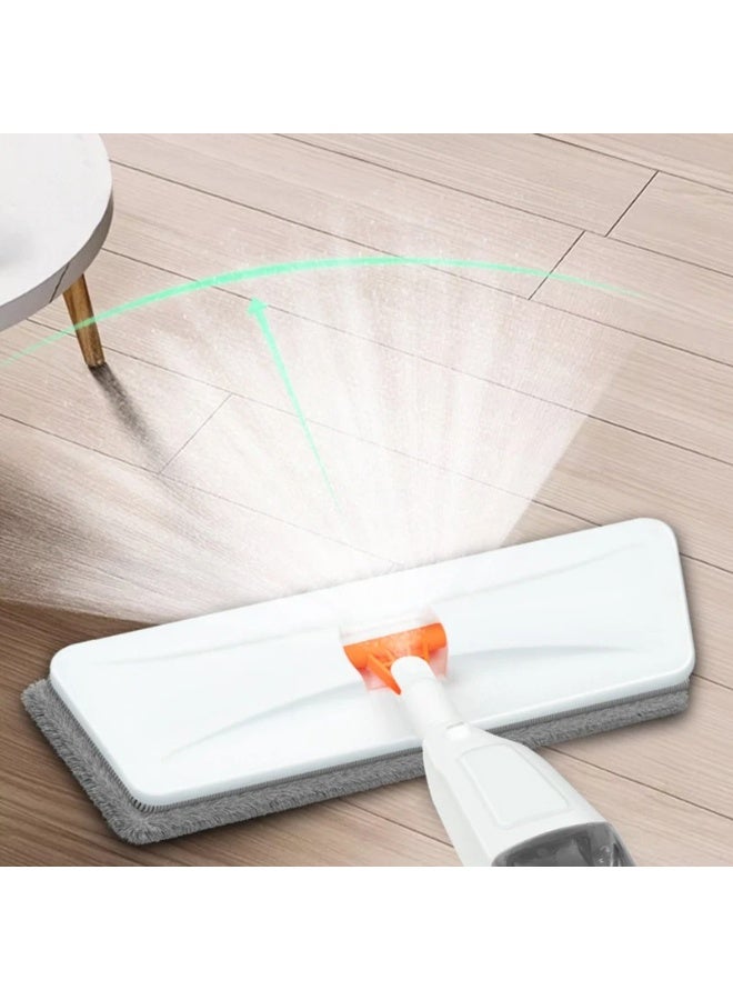 AKSONZ Professional Spray Mop for Floor Cleaning with 360° Rotating Head – Large Household Flat Mop with 2x Washable Microfiber Pads – Wet & Dry Floor Cleaner for Tiles, Marble, and Hardwood (No Bucket Required) - Image 5