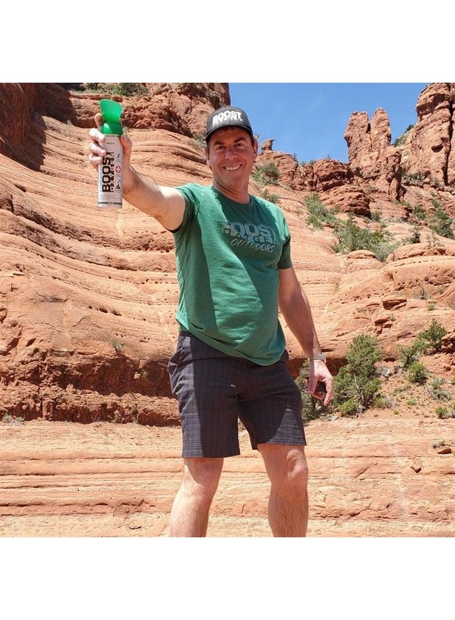 BOOST OXYGEN 10 لتر من الأكسجين النقي بنكهة طبيعية في علبة محمولة لتحمل الجهد، التعافي، والأداء، (12 عبوة) - Image 3