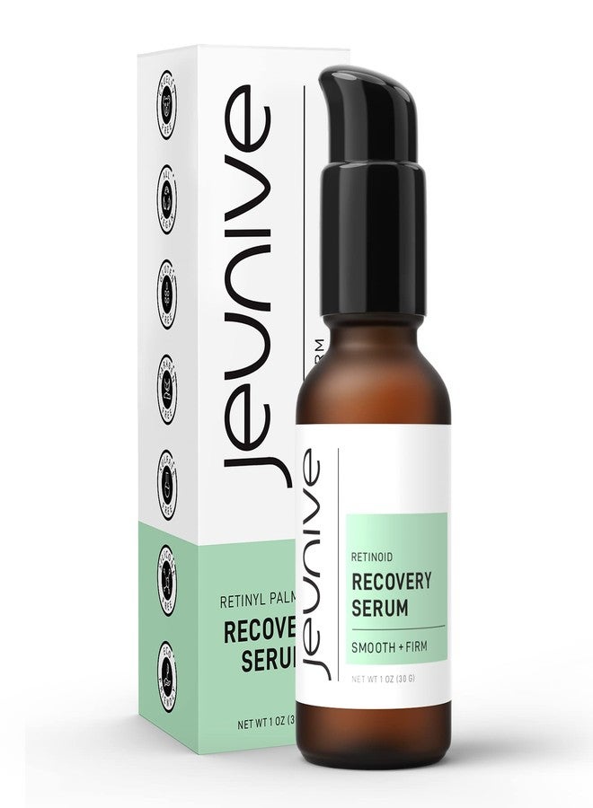Jeunive Calming and Revitalizing Daily Retinol Recovery Serum | Clear, Even and Firm with Retinol, Carrot Root, Chamomile and Vitamin A for a rejuvenated skin, 1 oz (28g) - Image 1