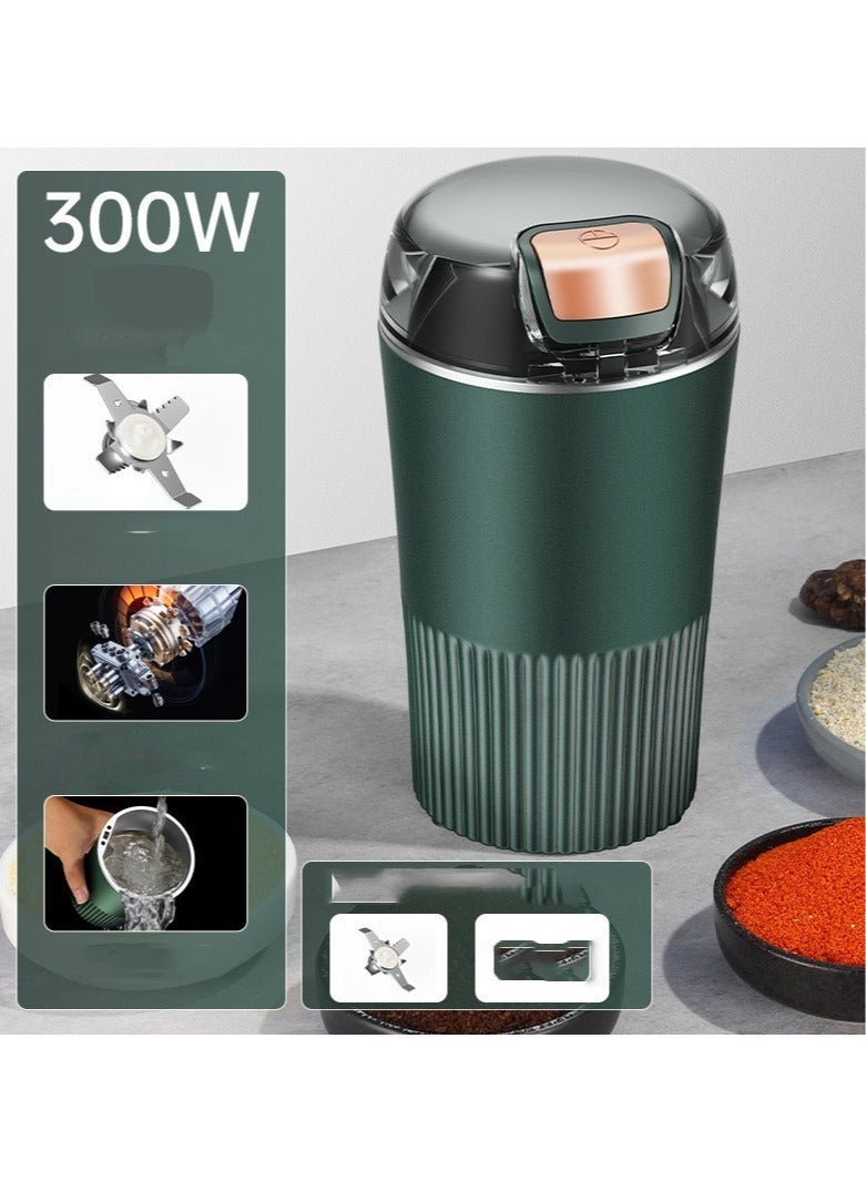 Coffee Grinder Electric Spice Grinder Herb Grinder Coffee Bean Grinder For Herb Cereals Nuts Grinding  - Image 1