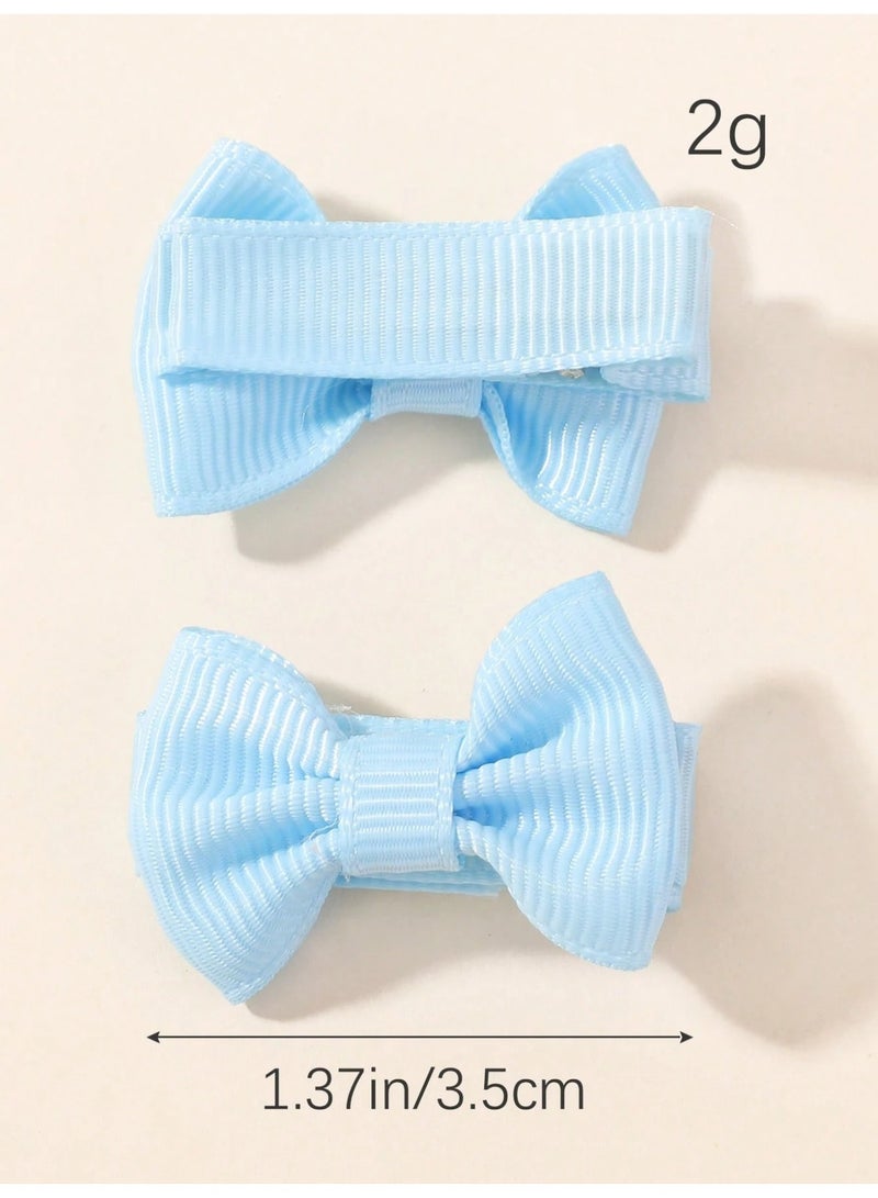 Hair Clips for Girls 30 Pcs Bow Design - Image 3