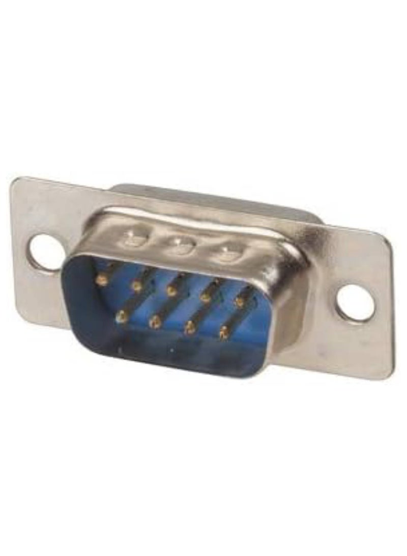 SOLDOUT DB9 Male To Male Serial Port Connector Plug Connector 9 Pin Copper RS232 COM Socket Adapter - Image 2