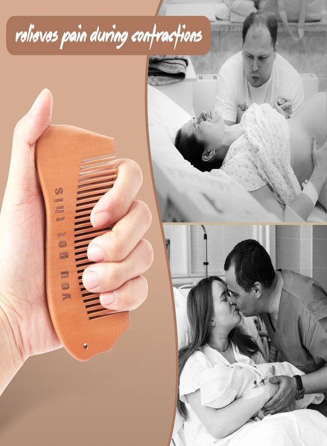مشط الولادة VZZNN للنساء أثناء المخاض، لتخفيف آلام الحمل وتقلصات الرحم (مصمم من قبل الأمهات للأمهات) - Image 2