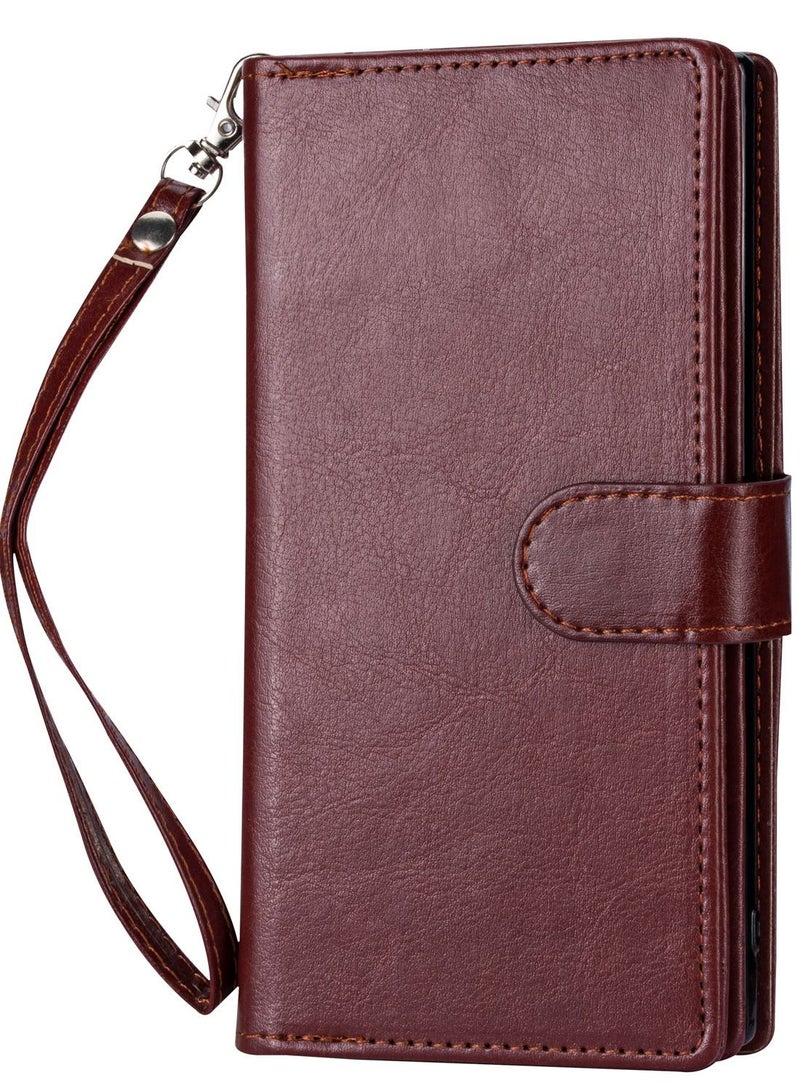 Loquat Suitable For IPhone Card Slot Wallet  Leather Case - Image 1