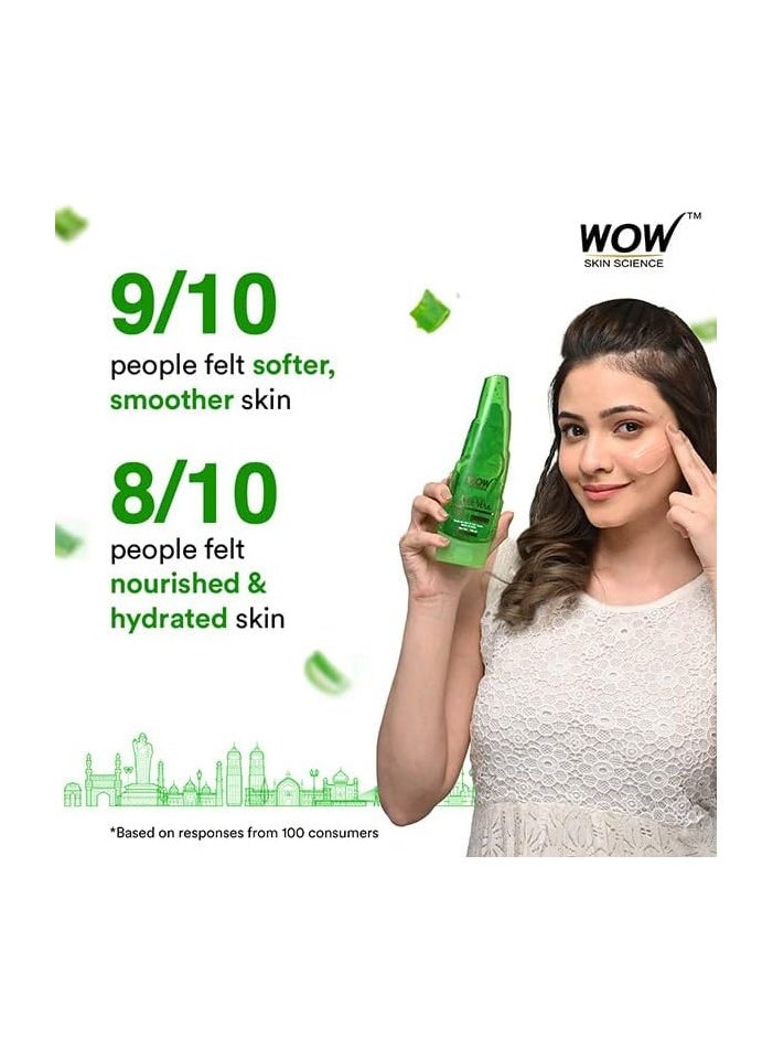 WOW Skin Science - 99% Pure Aloe Vera Gel For Face, Skin & Hair - 150Ml | Ultimate Gel For Glowing Skin | For Both Men And Women - Image 1