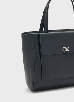 CALVIN KLEIN Medium Pocket Shopper  - Image 3