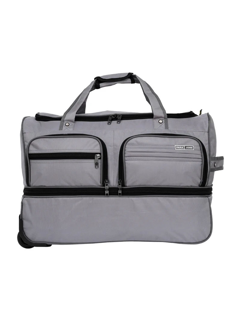 PARAJOHN Para John Carry Max 3-Piece Expandable Duffel Bag Set – Nylon Travel Bags with 2 Wheels (20″, 24″, 28″)