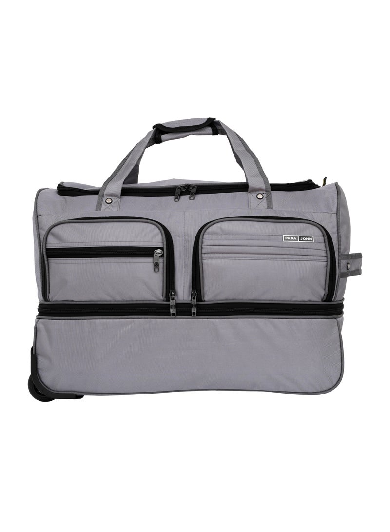 PARAJOHN Para John Carry Max 3-Piece Expandable Duffel Bag Set – Nylon Travel Bags with 2 Wheels (20″, 24″, 28″) - Image 2