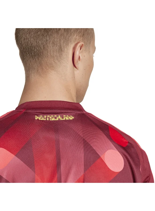 adidas Originals Adidas Dfb A Jsy Burgundy Football Jerseys For Men Xs